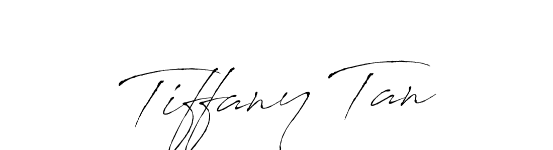 Design your own signature with our free online signature maker. With this signature software, you can create a handwritten (Antro_Vectra) signature for name Tiffany Tan. Tiffany Tan signature style 6 images and pictures png