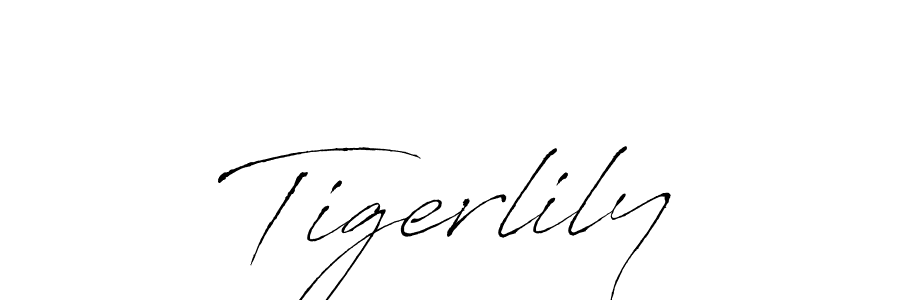 Antro_Vectra is a professional signature style that is perfect for those who want to add a touch of class to their signature. It is also a great choice for those who want to make their signature more unique. Get Tigerlily name to fancy signature for free. Tigerlily signature style 6 images and pictures png