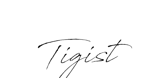 How to make Tigist name signature. Use Antro_Vectra style for creating short signs online. This is the latest handwritten sign. Tigist signature style 6 images and pictures png