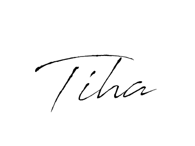 This is the best signature style for the Tiha name. Also you like these signature font (Antro_Vectra). Mix name signature. Tiha signature style 6 images and pictures png