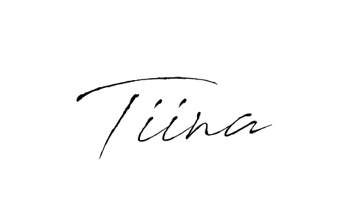 Antro_Vectra is a professional signature style that is perfect for those who want to add a touch of class to their signature. It is also a great choice for those who want to make their signature more unique. Get Tiina name to fancy signature for free. Tiina signature style 6 images and pictures png