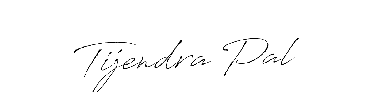 Design your own signature with our free online signature maker. With this signature software, you can create a handwritten (Antro_Vectra) signature for name Tijendra Pal. Tijendra Pal signature style 6 images and pictures png