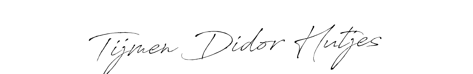 Also we have Tijmen Didor Hutjes name is the best signature style. Create professional handwritten signature collection using Antro_Vectra autograph style. Tijmen Didor Hutjes signature style 6 images and pictures png