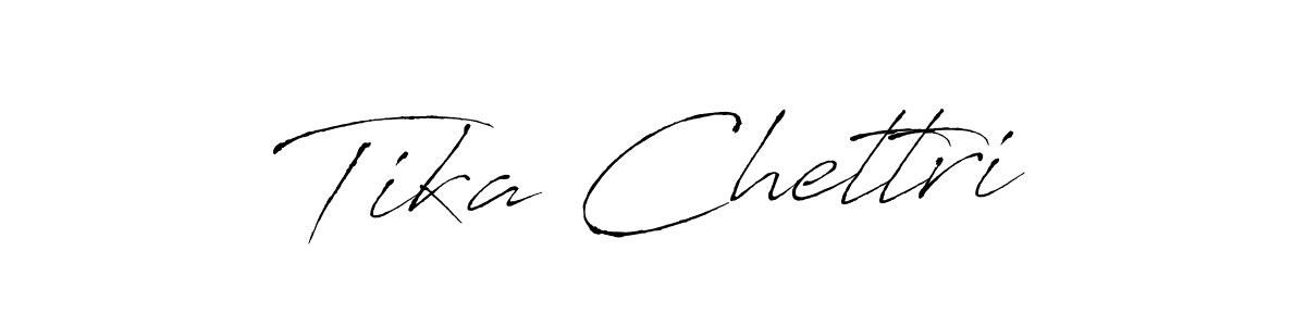 Use a signature maker to create a handwritten signature online. With this signature software, you can design (Antro_Vectra) your own signature for name Tika Chettri. Tika Chettri signature style 6 images and pictures png