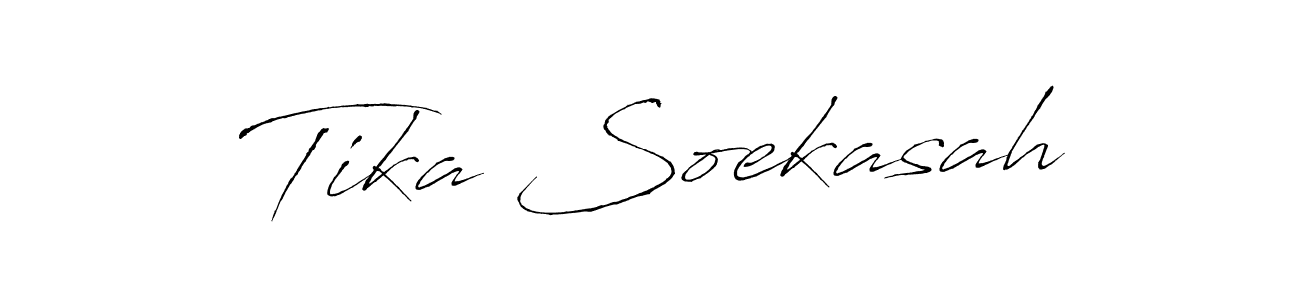 It looks lik you need a new signature style for name Tika Soekasah. Design unique handwritten (Antro_Vectra) signature with our free signature maker in just a few clicks. Tika Soekasah signature style 6 images and pictures png