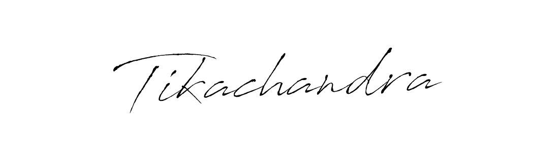 How to make Tikachandra signature? Antro_Vectra is a professional autograph style. Create handwritten signature for Tikachandra name. Tikachandra signature style 6 images and pictures png