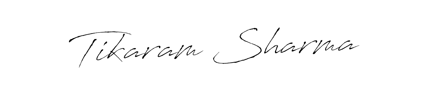 You should practise on your own different ways (Antro_Vectra) to write your name (Tikaram Sharma) in signature. don't let someone else do it for you. Tikaram Sharma signature style 6 images and pictures png