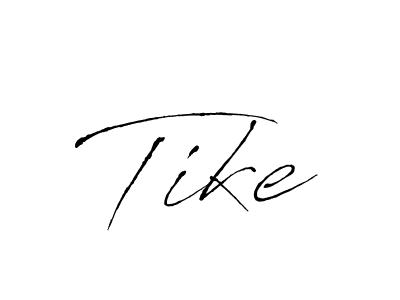 How to make Tike signature? Antro_Vectra is a professional autograph style. Create handwritten signature for Tike name. Tike signature style 6 images and pictures png