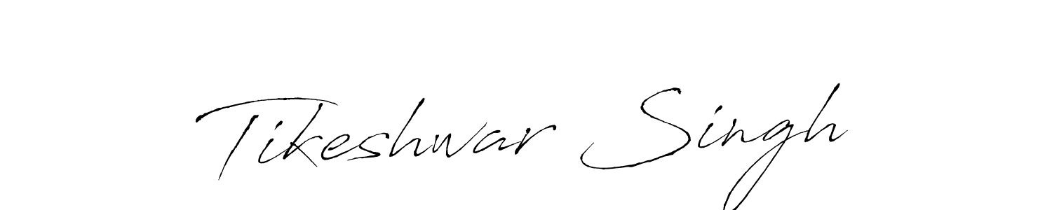 Tikeshwar Singh stylish signature style. Best Handwritten Sign (Antro_Vectra) for my name. Handwritten Signature Collection Ideas for my name Tikeshwar Singh. Tikeshwar Singh signature style 6 images and pictures png