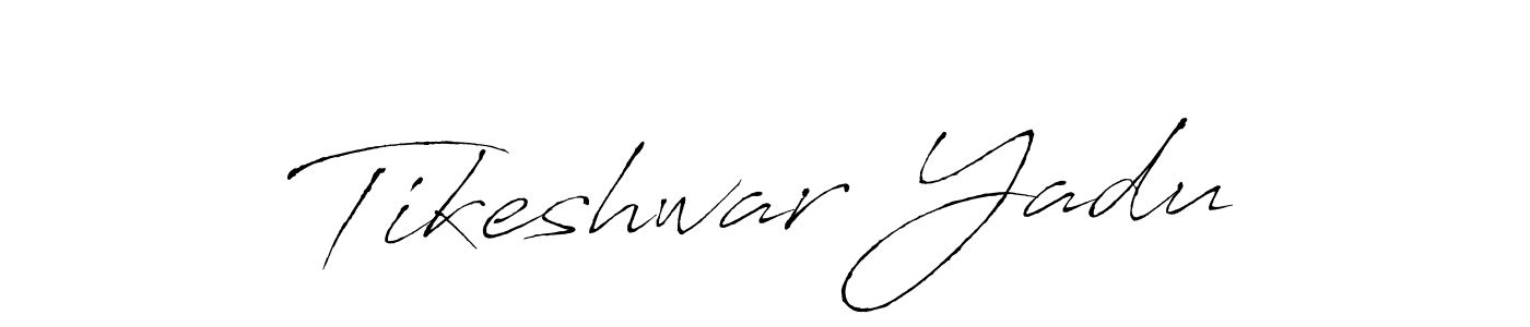 Also You can easily find your signature by using the search form. We will create Tikeshwar Yadu name handwritten signature images for you free of cost using Antro_Vectra sign style. Tikeshwar Yadu signature style 6 images and pictures png