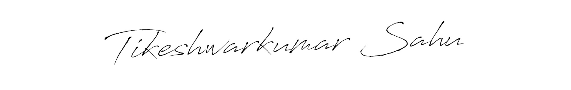 Make a short Tikeshwarkumar Sahu signature style. Manage your documents anywhere anytime using Antro_Vectra. Create and add eSignatures, submit forms, share and send files easily. Tikeshwarkumar Sahu signature style 6 images and pictures png