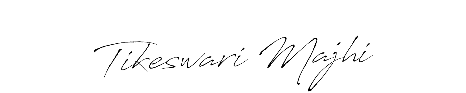 Make a beautiful signature design for name Tikeswari Majhi. With this signature (Antro_Vectra) style, you can create a handwritten signature for free. Tikeswari Majhi signature style 6 images and pictures png