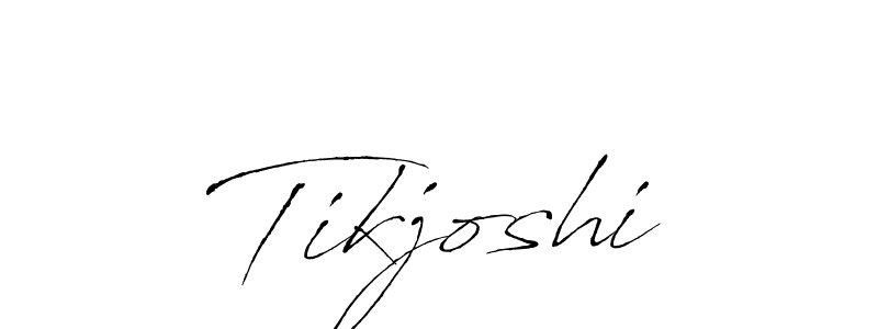 How to Draw Tikjoshi signature style? Antro_Vectra is a latest design signature styles for name Tikjoshi. Tikjoshi signature style 6 images and pictures png