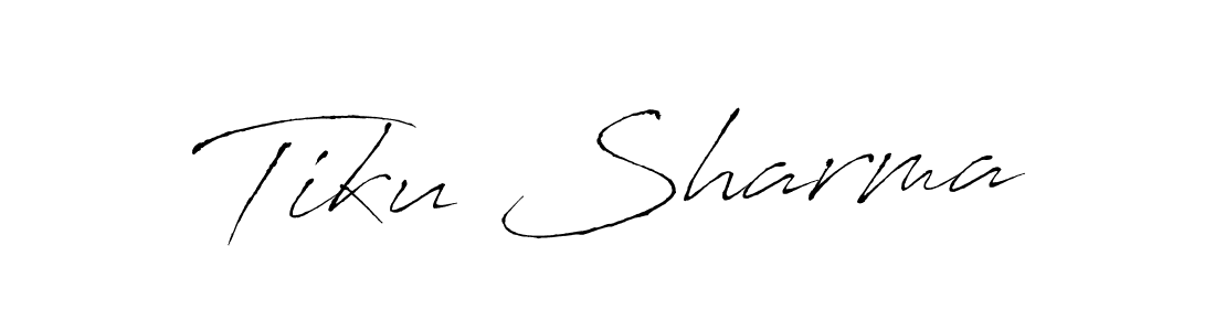 Make a short Tiku Sharma signature style. Manage your documents anywhere anytime using Antro_Vectra. Create and add eSignatures, submit forms, share and send files easily. Tiku Sharma signature style 6 images and pictures png