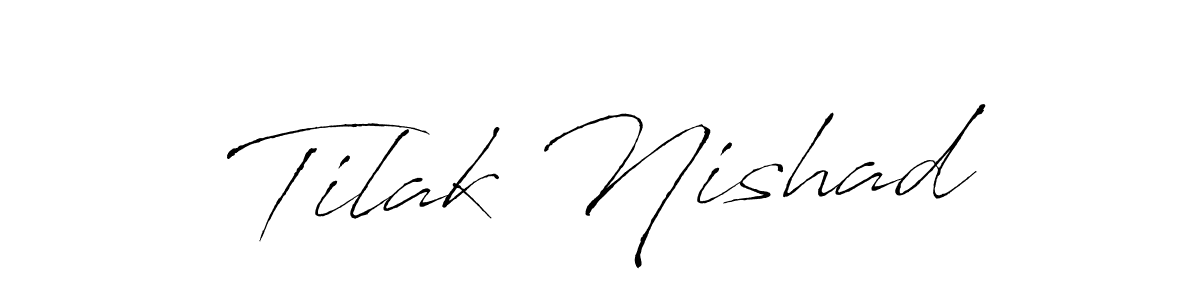 Make a beautiful signature design for name Tilak Nishad. Use this online signature maker to create a handwritten signature for free. Tilak Nishad signature style 6 images and pictures png