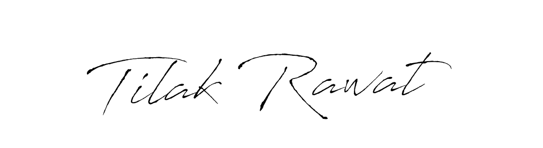 You should practise on your own different ways (Antro_Vectra) to write your name (Tilak Rawat) in signature. don't let someone else do it for you. Tilak Rawat signature style 6 images and pictures png