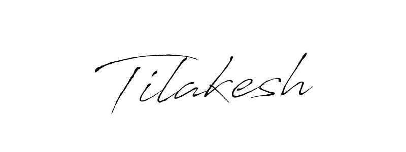 Use a signature maker to create a handwritten signature online. With this signature software, you can design (Antro_Vectra) your own signature for name Tilakesh. Tilakesh signature style 6 images and pictures png