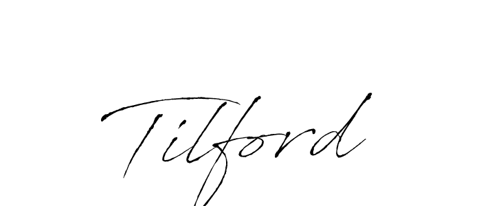 Antro_Vectra is a professional signature style that is perfect for those who want to add a touch of class to their signature. It is also a great choice for those who want to make their signature more unique. Get Tilford name to fancy signature for free. Tilford signature style 6 images and pictures png