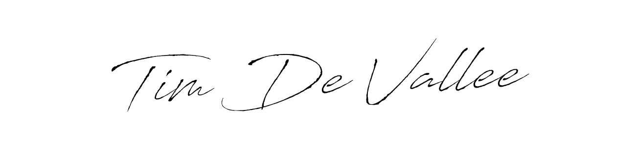 The best way (Antro_Vectra) to make a short signature is to pick only two or three words in your name. The name Tim De Vallee include a total of six letters. For converting this name. Tim De Vallee signature style 6 images and pictures png