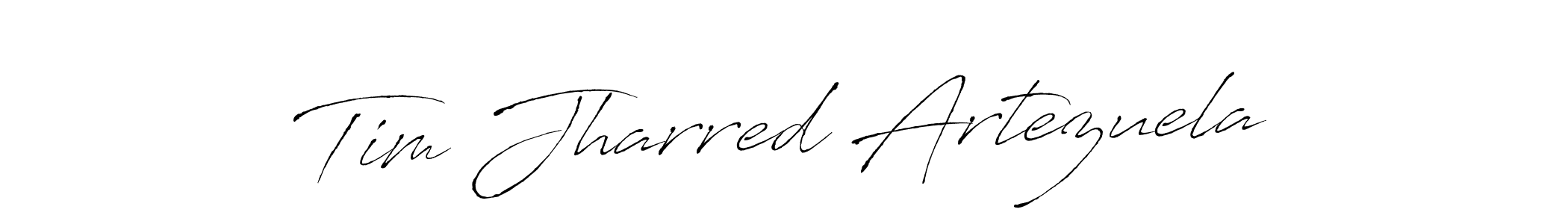 Design your own signature with our free online signature maker. With this signature software, you can create a handwritten (Antro_Vectra) signature for name Tim Jharred Artezuela. Tim Jharred Artezuela signature style 6 images and pictures png