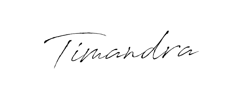 Design your own signature with our free online signature maker. With this signature software, you can create a handwritten (Antro_Vectra) signature for name Timandra. Timandra signature style 6 images and pictures png