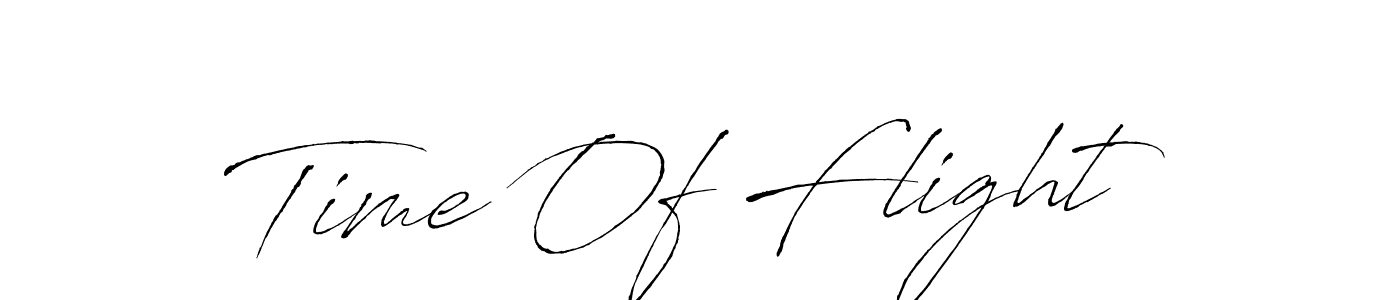 Time Of Flight stylish signature style. Best Handwritten Sign (Antro_Vectra) for my name. Handwritten Signature Collection Ideas for my name Time Of Flight. Time Of Flight signature style 6 images and pictures png