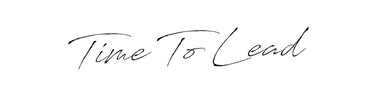 Make a beautiful signature design for name Time To Lead. Use this online signature maker to create a handwritten signature for free. Time To Lead signature style 6 images and pictures png