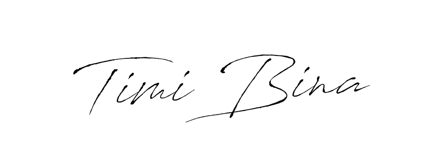 Make a short Timi Bina signature style. Manage your documents anywhere anytime using Antro_Vectra. Create and add eSignatures, submit forms, share and send files easily. Timi Bina signature style 6 images and pictures png
