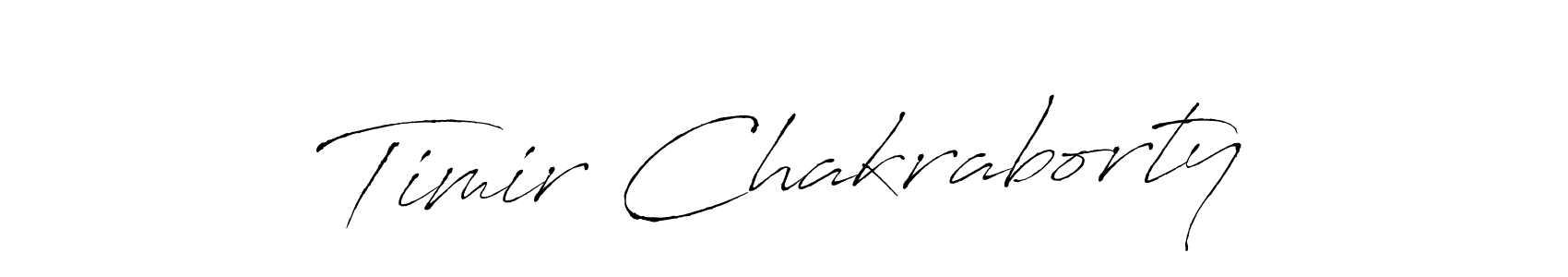 How to make Timir Chakraborty signature? Antro_Vectra is a professional autograph style. Create handwritten signature for Timir Chakraborty name. Timir Chakraborty signature style 6 images and pictures png