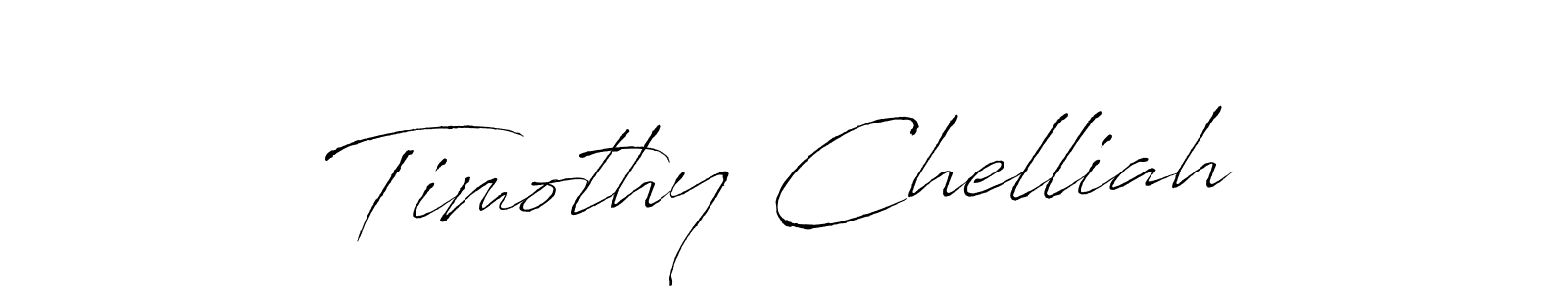 Make a beautiful signature design for name Timothy Chelliah. With this signature (Antro_Vectra) style, you can create a handwritten signature for free. Timothy Chelliah signature style 6 images and pictures png