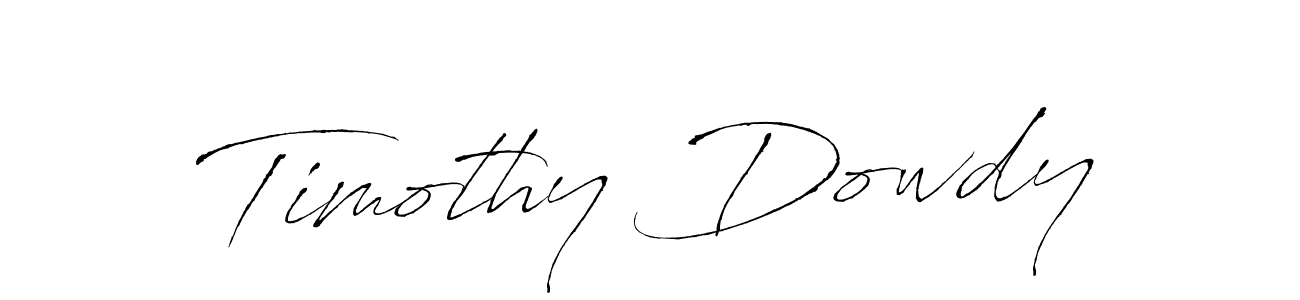 Antro_Vectra is a professional signature style that is perfect for those who want to add a touch of class to their signature. It is also a great choice for those who want to make their signature more unique. Get Timothy Dowdy name to fancy signature for free. Timothy Dowdy signature style 6 images and pictures png