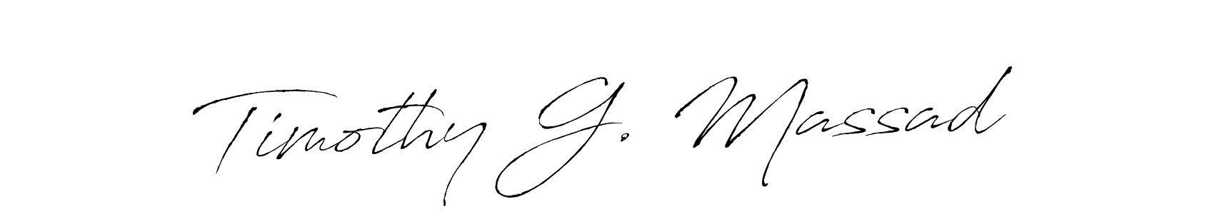 It looks lik you need a new signature style for name Timothy G. Massad. Design unique handwritten (Antro_Vectra) signature with our free signature maker in just a few clicks. Timothy G. Massad signature style 6 images and pictures png