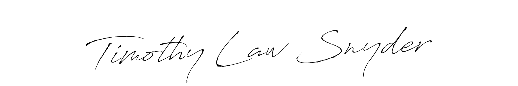 Design your own signature with our free online signature maker. With this signature software, you can create a handwritten (Antro_Vectra) signature for name Timothy Law Snyder. Timothy Law Snyder signature style 6 images and pictures png