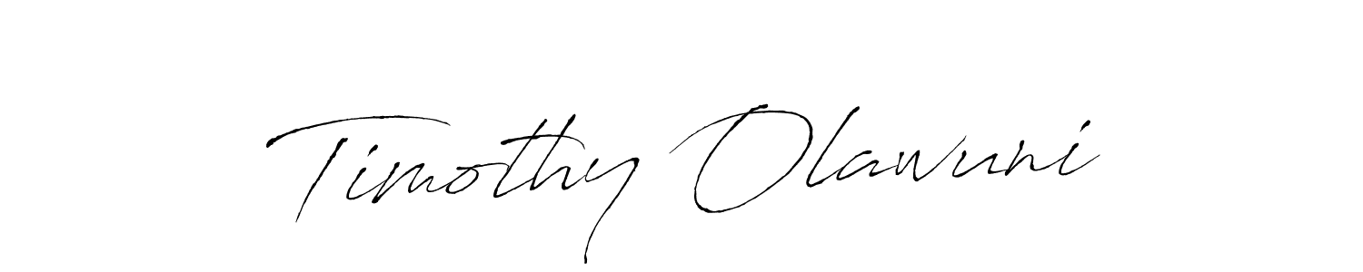Design your own signature with our free online signature maker. With this signature software, you can create a handwritten (Antro_Vectra) signature for name Timothy Olawuni. Timothy Olawuni signature style 6 images and pictures png