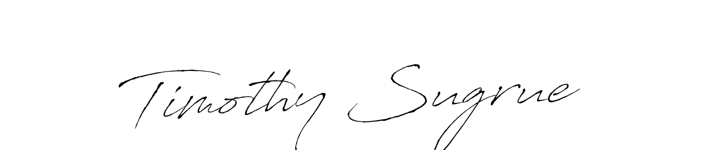 How to make Timothy Sugrue signature? Antro_Vectra is a professional autograph style. Create handwritten signature for Timothy Sugrue name. Timothy Sugrue signature style 6 images and pictures png