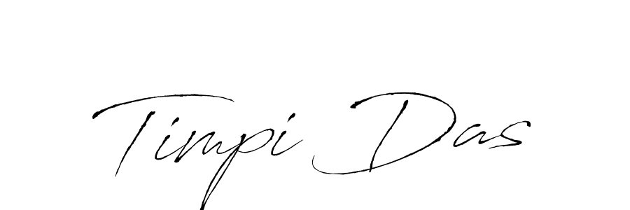 Timpi Das stylish signature style. Best Handwritten Sign (Antro_Vectra) for my name. Handwritten Signature Collection Ideas for my name Timpi Das. Timpi Das signature style 6 images and pictures png