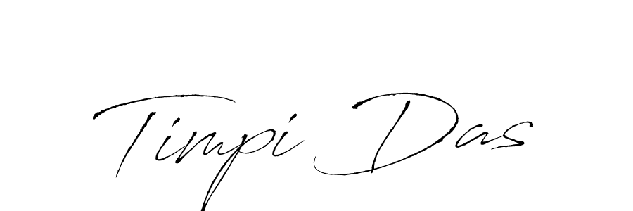 Make a beautiful signature design for name Timpi Das. With this signature (Antro_Vectra) style, you can create a handwritten signature for free. Timpi Das signature style 6 images and pictures png