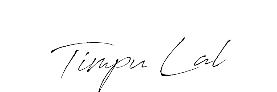 Also You can easily find your signature by using the search form. We will create Timpu Lal name handwritten signature images for you free of cost using Antro_Vectra sign style. Timpu Lal signature style 6 images and pictures png