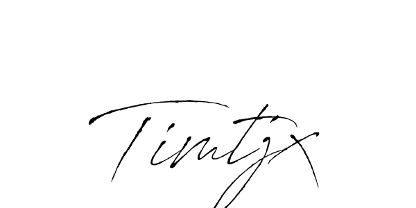 How to make Timtjx signature? Antro_Vectra is a professional autograph style. Create handwritten signature for Timtjx name. Timtjx signature style 6 images and pictures png