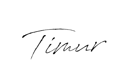 Use a signature maker to create a handwritten signature online. With this signature software, you can design (Antro_Vectra) your own signature for name Timur. Timur signature style 6 images and pictures png