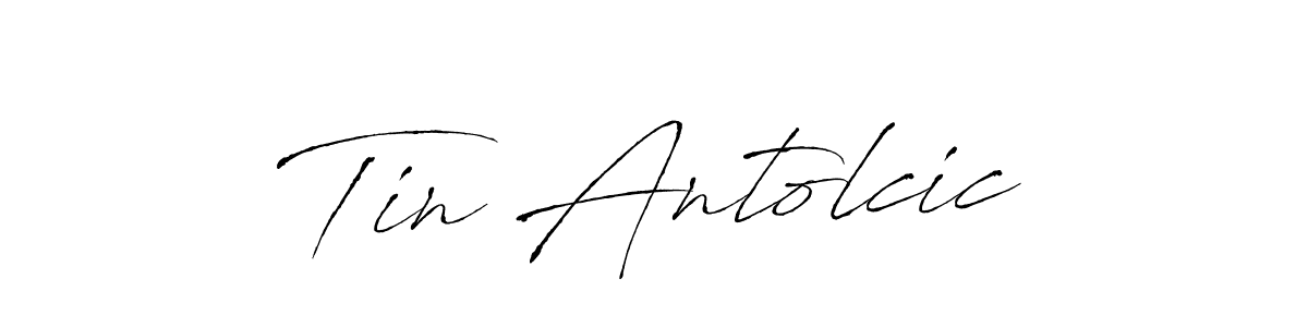 The best way (Antro_Vectra) to make a short signature is to pick only two or three words in your name. The name Tin Antolcic include a total of six letters. For converting this name. Tin Antolcic signature style 6 images and pictures png