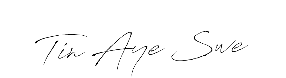 Also we have Tin Aye Swe name is the best signature style. Create professional handwritten signature collection using Antro_Vectra autograph style. Tin Aye Swe signature style 6 images and pictures png