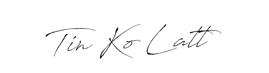 if you are searching for the best signature style for your name Tin Ko Latt. so please give up your signature search. here we have designed multiple signature styles  using Antro_Vectra. Tin Ko Latt signature style 6 images and pictures png