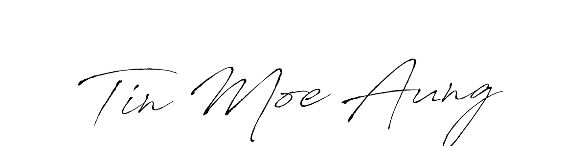 You should practise on your own different ways (Antro_Vectra) to write your name (Tin Moe Aung) in signature. don't let someone else do it for you. Tin Moe Aung signature style 6 images and pictures png