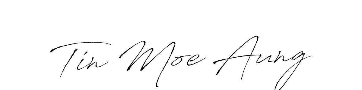 You should practise on your own different ways (Antro_Vectra) to write your name (Tin Moe Aung) in signature. don't let someone else do it for you. Tin Moe Aung signature style 6 images and pictures png