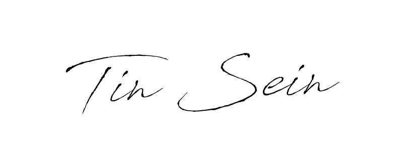 You should practise on your own different ways (Antro_Vectra) to write your name (Tin Sein) in signature. don't let someone else do it for you. Tin Sein signature style 6 images and pictures png
