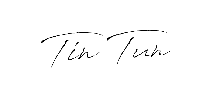 The best way (Antro_Vectra) to make a short signature is to pick only two or three words in your name. The name Tin Tun include a total of six letters. For converting this name. Tin Tun signature style 6 images and pictures png