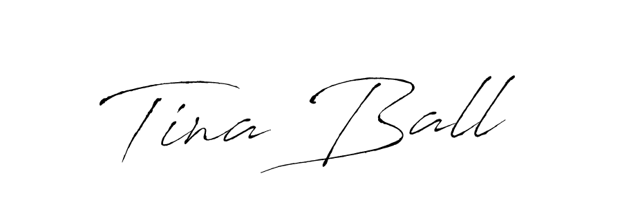 Make a beautiful signature design for name Tina Ball. With this signature (Antro_Vectra) style, you can create a handwritten signature for free. Tina Ball signature style 6 images and pictures png