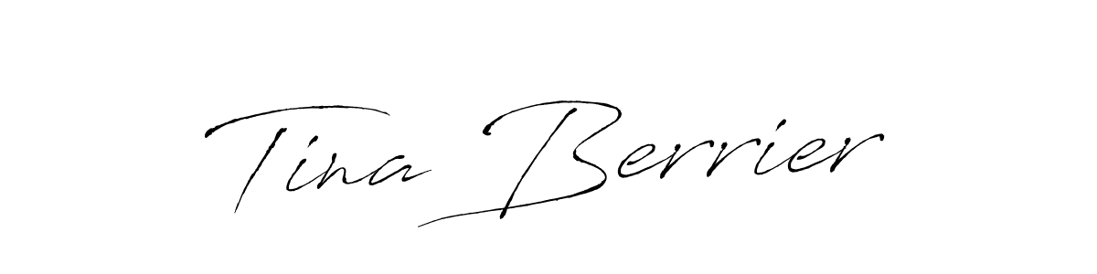 Also we have Tina Berrier name is the best signature style. Create professional handwritten signature collection using Antro_Vectra autograph style. Tina Berrier signature style 6 images and pictures png