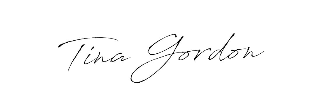 Best and Professional Signature Style for Tina Gordon. Antro_Vectra Best Signature Style Collection. Tina Gordon signature style 6 images and pictures png